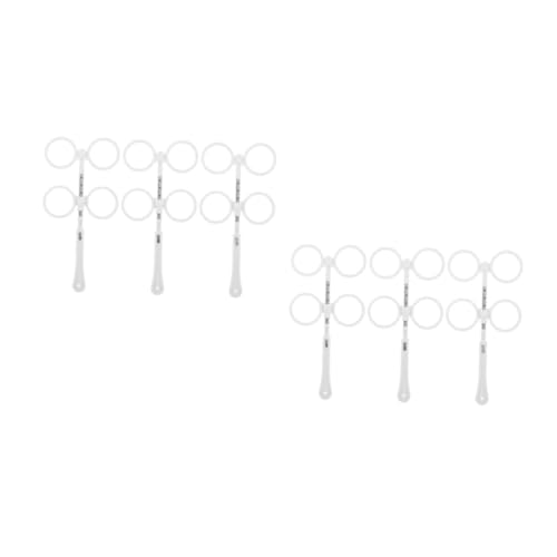 VILLFUL 6 Stück Brillenzubehör Flips Linsenverstellbare Optische Flipper Verstellbare Optometrie Flips Verstellbare Flips Probelinsen Optometrie Flipper von VILLFUL