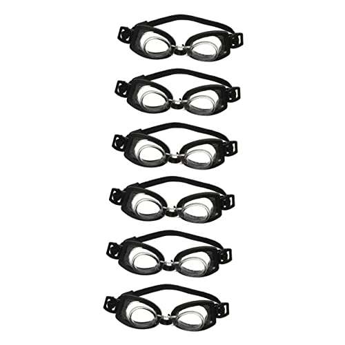 VILLFUL Mini-Schwimmbrille Für Puppen Zarte Puppenbrillen-Dekoration Langlebiges Puppen-ankleidezubehör Exquisites Puppenzubehör von VILLFUL