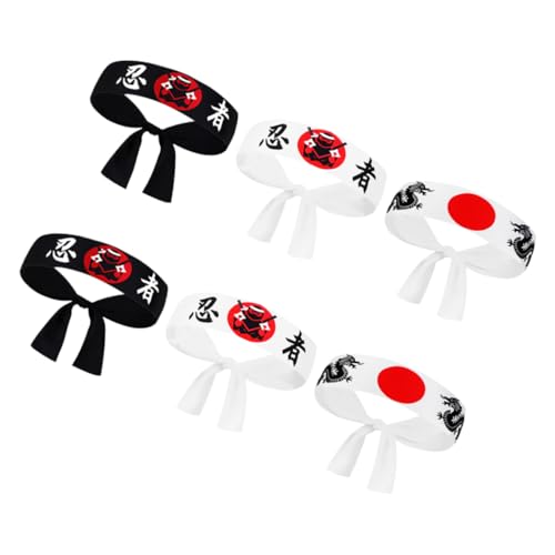 VILLFUL Stirnband-set Japanischer Koch Sport-karate-kopfbedeckung für Damen und Herren von VILLFUL