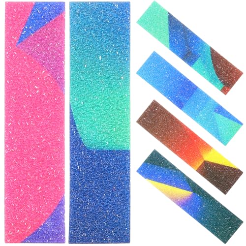 VILLFUL 6 Stück Teiliges Bunter Peva Anti-Stress-Aufkleber mit Strukturierter Oberfläche Haftende Beruhigende Sensorstreifen zur Angstlinderung Vielseitig für Handy Laptop Schreibtisch VILLFUL 6 Stück Teiliges Bunter Peva Anti-Stress-Aufkleber mit Strukturierter Oberfläche Haftende Beruhigende Sensorstreifen zur Angstlinderung Vielseitig für Handy Laptop Schreibtisch von VILLFUL