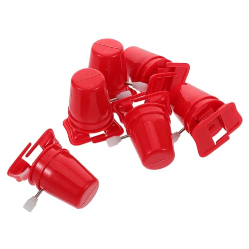 VILLFUL 6 Stück Wanderbewegungs -Kit DIY-Aufziehspielzeug DIY - Laufspielzeug zum Aufziehen gehender Roboter Uhrwerk-Roboter- Plastik rot VILLFUL 6 Stück Wanderbewegungs -Kit DIY-Aufziehspielzeug DIY - Laufspielzeug zum Aufziehen gehender Roboter Uhrwerk-Roboter- Plastik rot von VILLFUL