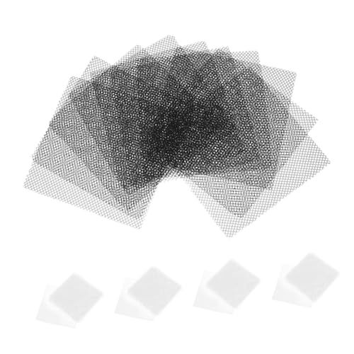 VILLFUL 60 Stück Atmungsaktive Mesh Sheets Leichtes Maschengewebe für DIY Maskenherstellung Fursuit Cosplay Tiermasken Stabil Wiederverwendbar Kreative Bastelprojekte von VILLFUL