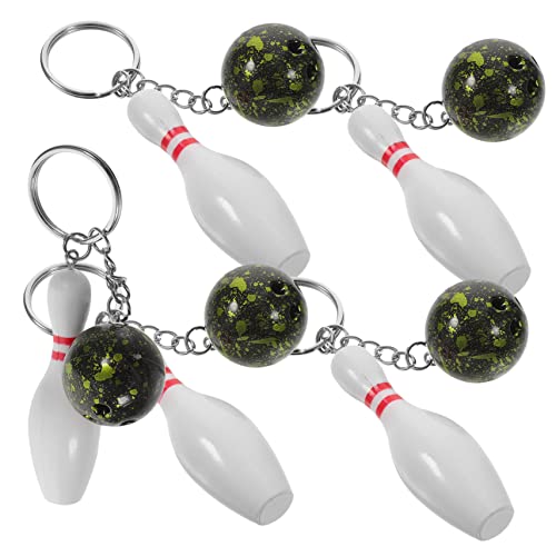 VILLFUL 6Pcs Bowling Keychain Rucksack Anhänger Bowling -Party -Gefälligkeiten Für Kinder Mini Bowling Ball Und Pin Keychain Bowling Pin Keychling Bowling -Schlüsselketten Bowling -Geldbörse Charms VILLFUL 6Pcs Bowling Keychain Rucksack Anhänger Bowling -Party -Gefälligkeiten Für Kinder Mini Bowling Ball Und Pin Keychain Bowling Pin Keychling Bowling -Schlüsselketten Bowling -Geldbörse Charms von VILLFUL