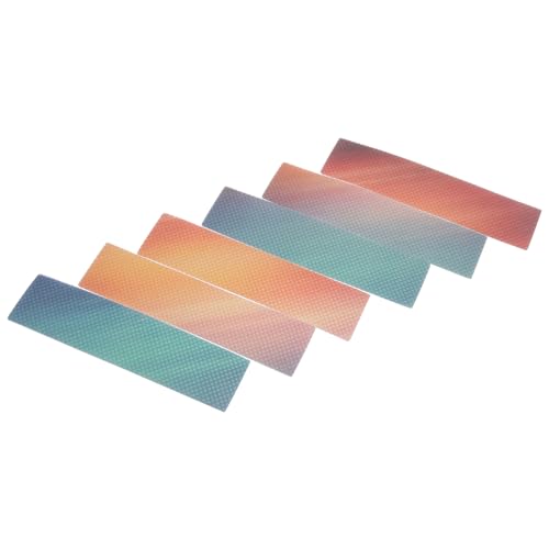 VILLFUL 6Stücke Pack Sensorische Beruhigende Aufkleberstreifen mit Rauer Textur Klebestreifen für Stressabbau und Telefonhüllen Computern VILLFUL 6Stücke Pack Sensorische Beruhigende Aufkleberstreifen mit Rauer Textur Klebestreifen für Stressabbau und Telefonhüllen Computern von VILLFUL