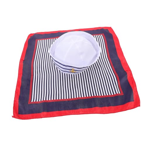 VILLFUL Boot Hut Schal Set Sailor Hut Kleid Segeln Prop Für Parteien Cosplay VILLFUL Boot Hut Schal Set Sailor Hut Kleid Segeln Prop Für Parteien Cosplay von VILLFUL