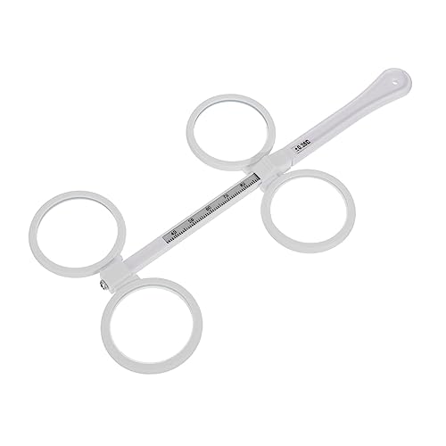 VILLFUL Brillenzubehör 4- Ophthalmische Flipper Werkzeug Instrument Einstellbar Glas Weiß von VILLFUL