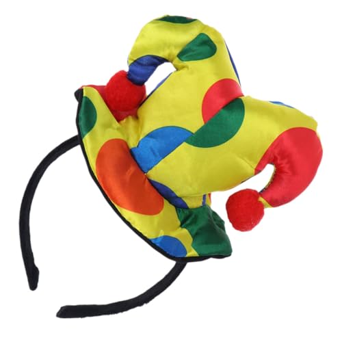VILLFUL Clown Stirnband Cosplay Kostüm Requisiten Haarreifen Haar Accessoire Party Stirnbänder Für Halloween Haardekoration Requisite Party Haarband Party Zubehör Halloween VILLFUL Clown Stirnband Cosplay Kostüm Requisiten Haarreifen Haar Accessoire Party Stirnbänder Für Halloween Haardekoration Requisite Party Haarband Party Zubehör Halloween von VILLFUL