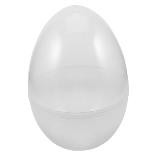 VILLFUL Großes Transparentes DIY-Ei zum Befüllen Klare Kunststoffkapsel für Ostern Geburtstagsfeiern Hochzeiten Vielseitig Verwendbar als Geschenkbox und Partydeko VILLFUL Großes Transparentes DIY-Ei zum Befüllen Klare Kunststoffkapsel für Ostern Geburtstagsfeiern Hochzeiten Vielseitig Verwendbar als Geschenkbox und Partydeko von VILLFUL