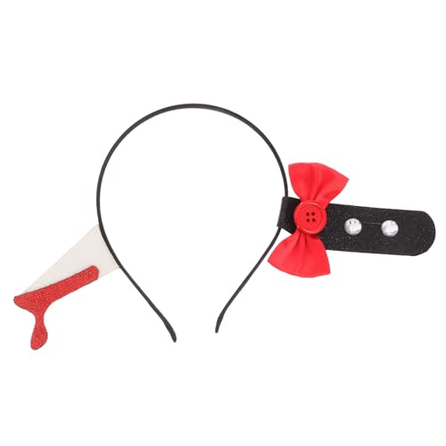 VILLFUL Stirnband Mit Schleife Party-accessoire Halloween-cosplay-requisite Leicht Und Angenehm Zu Tragen Universell Passend von VILLFUL