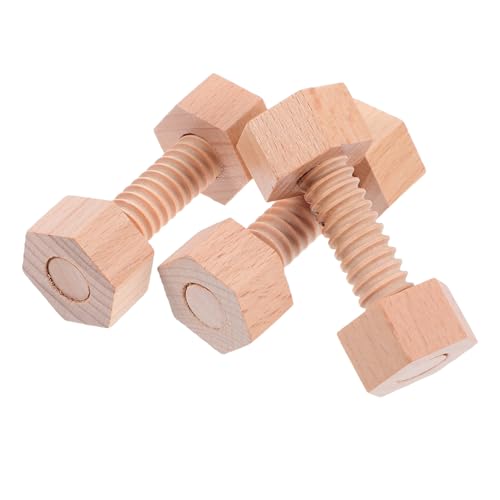 VILLFUL Holzschrauben Spielset Teilig aus Langlebigem Holz für Kleinkinder Fördert Feinmotorik und Kreatives Bauen Robustes Konstruktionsspielzeug für Eltern Junge Mädchen Spiele und VILLFUL Holzschrauben Spielset Teilig aus Langlebigem Holz für Kleinkinder Fördert Feinmotorik und Kreatives Bauen Robustes Konstruktionsspielzeug für Eltern Junge Mädchen Spiele und von VILLFUL