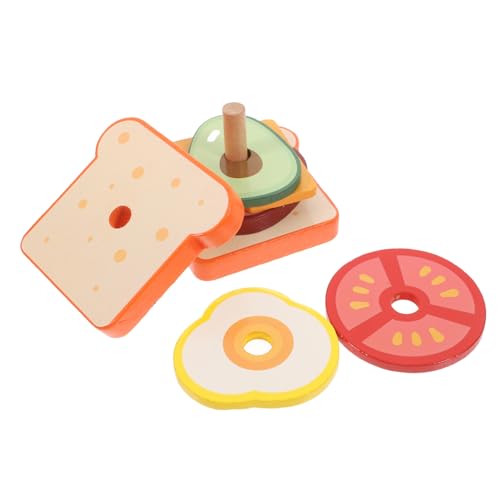 VILLFUL Holzspielzeug Sandwich für Kleinkinder Montessori Lernspielzeug für Feinmotorik Pädagogisches für Vorschulkinder Sicheres und Langlebiges aus Naturholz VILLFUL Holzspielzeug Sandwich für Kleinkinder Montessori Lernspielzeug für Feinmotorik Pädagogisches für Vorschulkinder Sicheres und Langlebiges aus Naturholz von VILLFUL