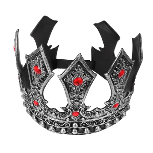 VILLFUL Männer Jungen Gothic Kronen Einstellbar Geburtstag Party Requisiten Mittelalterlichen Kopfschmuck VILLFUL Männer Jungen Gothic Kronen Einstellbar Geburtstag Party Requisiten Mittelalterlichen Kopfschmuck von VILLFUL
