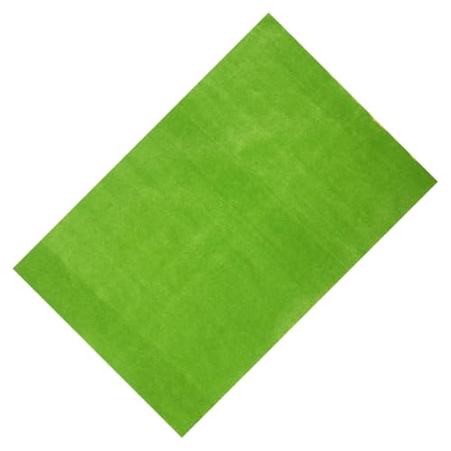 VILLFUL Künstliche Grasquadrate: Realistischer grüner Rasenfleck für DIY-Dekoration im Innen- und Außenbereich, Garten, Rasen, Landschaftsbau, Modellbau, 35 x 50 cm von VILLFUL