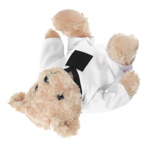 VILLFUL Kuscheltier Taekwondo Bär Weiches Plüschtier für Taekwondo Enthusiasten für Geburtstag und Besondere Anlässe Kleiner Stofftier Held VILLFUL Kuscheltier Taekwondo Bär Weiches Plüschtier für Taekwondo Enthusiasten für Geburtstag und Besondere Anlässe Kleiner Stofftier Held von VILLFUL