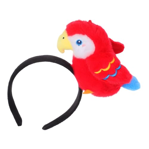 VILLFUL Lustiges Vogel Haarband mit Lebendigen Farben Niedliches Tier haarreif für Kindergeburtstag Halloween Party und Foto Requisiten Zoo Zubehör für Festivals von VILLFUL