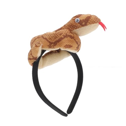 VILLFUL Süßes Schlangen-jahres-haarband Plüsch-schlangen-stirnband Für Cosplay Und Halloween-kostüme von VILLFUL
