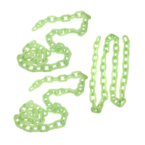 VILLFUL Simulierte Leuchtkette, Halloween Kettendekor, Cosplay Kettendekor, Halloween Partydekorationen, Kostümkette, Streich Kettendekor, Plastikkette, Halloween Ketten Requisite, VILLFUL Simulierte Leuchtkette, Halloween Kettendekor, Cosplay Kettendekor, Halloween Partydekorationen, Kostümkette, Streich Kettendekor, Plastikkette, Halloween Ketten Requisite, von VILLFUL