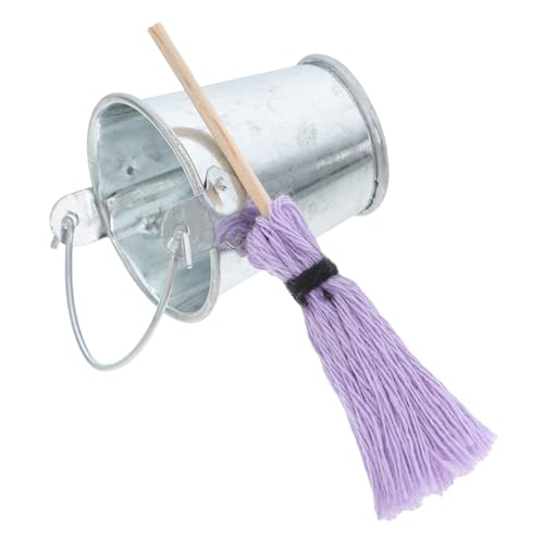 VILLFUL Tinecoglobal Staubsauger Mopp, Miniatur Puppenhausmöbel, Leistungsstarkes Squeeze Mini Mopp Staubsauger Mopp Kombination, Mopp Staubsauger Kombination, Puppenhaus Gartengeräte VILLFUL Tinecoglobal Staubsauger Mopp, Miniatur Puppenhausmöbel, Leistungsstarkes Squeeze Mini Mopp Staubsauger Mopp Kombination, Mopp Staubsauger Kombination, Puppenhaus Gartengeräte von VILLFUL