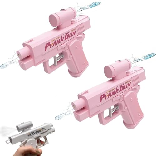 2Pcs Prank Water Gun,Prank Two-Way Water Gun for Adults (Rosa (2 Stück)) von VIMAZ