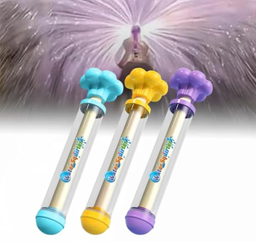 Feuerwerks Wasserpistole Spielzeug,Feuerwerks,WassersprüHspielzeug,Romantisches Feuerwerk Wasserpistole für Paare,Hochdruck Water Squirter Im Feuerwerksstil zum Baden,Pool, Party (3Pcs) von VIMAZ