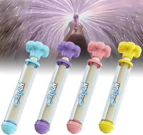 Feuerwerks Wasserpistole Spielzeug,Feuerwerks,WassersprüHspielzeug,Romantisches Feuerwerk Wasserpistole für Paare,Hochdruck Water Squirter Im Feuerwerksstil zum Baden,Pool, Party (4Pcs) von VIMAZ