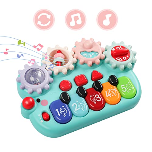 VINTOP Baby Musical Kleinkinder Spielzeug, Klavier Keyboard Spielzeug pädagogisches Geschenk für 6+ Monate Kleinkinder 1 2 3 Jahre alt Mädchen Junge von VINTOP