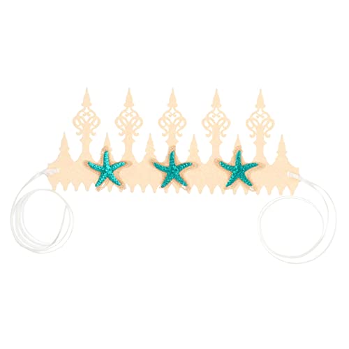 VINTORKY 1 Stück Mermaid Krone für Mädchen Stilvolles Haaraccessoire mit Muscheldesign für Geburtstagsfeiern und Festlichkeiten Hochwertiges und Langlebiges Stirnband für Fotografie VINTORKY 1 Stück Mermaid Krone für Mädchen Stilvolles Haaraccessoire mit Muscheldesign für Geburtstagsfeiern und Festlichkeiten Hochwertiges und Langlebiges Stirnband für Fotografie von VINTORKY