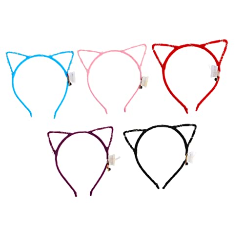 VINTORKY 10 Stück Leuchtende Katzenohren Haarreif Teiliges mit LED Lichtern für Partys Karneval und Fototermine Bequem und Dekorativ für VINTORKY 10 Stück Leuchtende Katzenohren Haarreif Teiliges mit LED Lichtern für Partys Karneval und Fototermine Bequem und Dekorativ für von VINTORKY