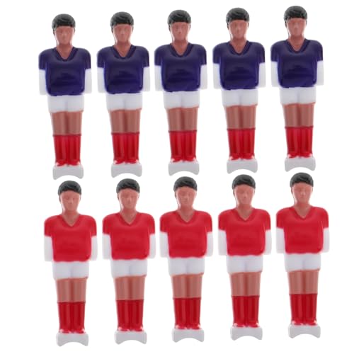 VINTORKY 10 Stück Teiliges Mini tischfußballspieler Set aus Robustem Harz Detailgetreue Fußball Figuren als Ersatzteile für Tischkicker für Individuelle Anpassung und Verbessertes VINTORKY 10 Stück Teiliges Mini tischfußballspieler Set aus Robustem Harz Detailgetreue Fußball Figuren als Ersatzteile für Tischkicker für Individuelle Anpassung und Verbessertes von VINTORKY