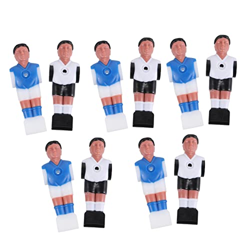 VINTORKY 10 Stück Teiliges Tischfußball Spieler Hochwertige Fußballfiguren Strapazierfähigem Resin Design für Stundenlangen Spielspaß Kompatibel mit Tischkickern VINTORKY 10 Stück Teiliges Tischfußball Spieler Hochwertige Fußballfiguren Strapazierfähigem Resin Design für Stundenlangen Spielspaß Kompatibel mit Tischkickern von VINTORKY