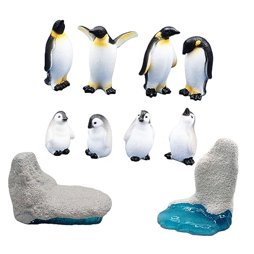VINTORKY 10Stücke Teiliges Pinguin aus Harz für Mikrolandschaften Niedliche Tierfiguren Kreativität von Kindern für Dekoration und VINTORKY 10Stücke Teiliges Pinguin aus Harz für Mikrolandschaften Niedliche Tierfiguren Kreativität von Kindern für Dekoration und von VINTORKY