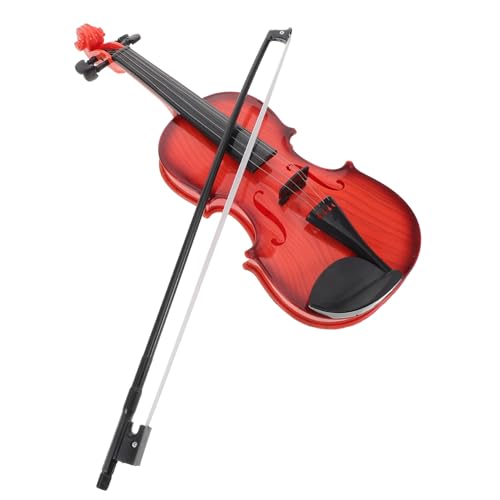 VINTORKY 1Satz Realistisches Geigenspielzeug für Klanginstrument mit Saiten Musikinstrument für Anfänger Attraktives Design Fördert das Gemeinsame Kreativität VINTORKY 1Satz Realistisches Geigenspielzeug für Klanginstrument mit Saiten Musikinstrument für Anfänger Attraktives Design Fördert das Gemeinsame Kreativität von VINTORKY