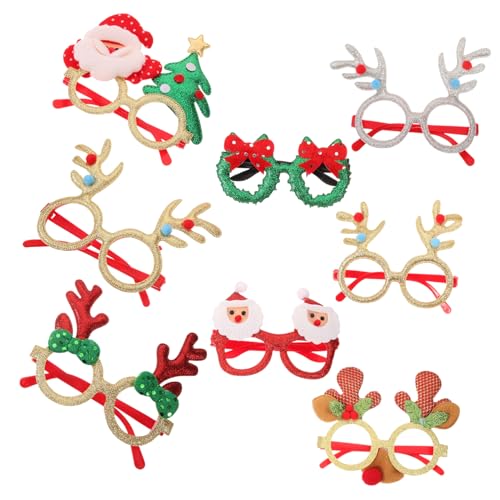 VINTORKY 1Satz Weihnachtsbrillen Teiliges Haarband Und Brillenrahmen Für Lustige Weihnachtsfeiern Für Erwachsene Und Zufällige Stile von VINTORKY