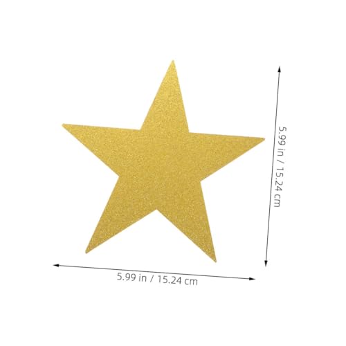 VINTORKY 24 Stück Teiliges Große Goldene Papiersterne Glitzernde Sternausschnitte für Pinnwand und DIY Basteln Vielseitige Dekoration für Klassenzimmer Zuhause und Büro Kreative VINTORKY 24 Stück Teiliges Große Goldene Papiersterne Glitzernde Sternausschnitte für Pinnwand und DIY Basteln Vielseitige Dekoration für Klassenzimmer Zuhause und Büro Kreative von VINTORKY