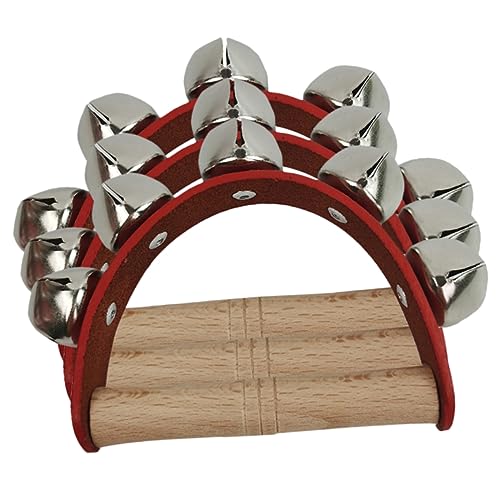 VINTORKY 3 Stück Handglocken Halbmondrassel für Partys und Musik für Kleinkinder und Zubehör für Bands VINTORKY 3 Stück Handglocken Halbmondrassel für Partys und Musik für Kleinkinder und Zubehör für Bands von VINTORKY