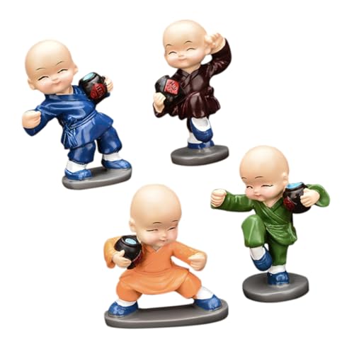 VINTORKY Elegante Auto Ornament Harz Handwerk Mini Mönch Schmuck Skulptur Buddha Statue Für Auto Center VINTORKY Elegante Auto Ornament Harz Handwerk Mini Mönch Schmuck Skulptur Buddha Statue Für Auto Center von VINTORKY