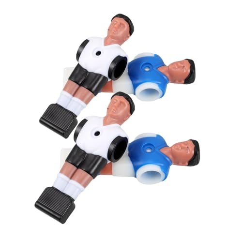 VINTORKY 4 Stück Tischfußball Spielerfiguren Set Teiliges Ersatzteil für Tischkicker Langlebige Resin Figuren Schwarz Blau und für Zuhause und Büro Authentisches Spielerlebnis VINTORKY 4 Stück Tischfußball Spielerfiguren Set Teiliges Ersatzteil für Tischkicker Langlebige Resin Figuren Schwarz Blau und für Zuhause und Büro Authentisches Spielerlebnis von VINTORKY