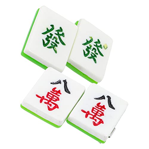 VINTORKY 4Stücke Mahjong Haarclips für Kawaii Haarklammern Dekorative Haarnadeln für Tägliches Geburtstagsfeiern und Rollenspiele Jahre VINTORKY 4Stücke Mahjong Haarclips für Kawaii Haarklammern Dekorative Haarnadeln für Tägliches Geburtstagsfeiern und Rollenspiele Jahre von VINTORKY