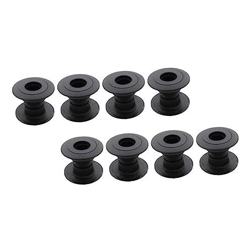 VINTORKY 8Stücke Tischfußball Maschinenlager Robuste Schwarze Stoßstangen für Tischfußball zum Ersetzen Abgenutzter für Standard Tischfußballstangen VINTORKY 8Stücke Tischfußball Maschinenlager Robuste Schwarze Stoßstangen für Tischfußball zum Ersetzen Abgenutzter für Standard Tischfußballstangen von VINTORKY
