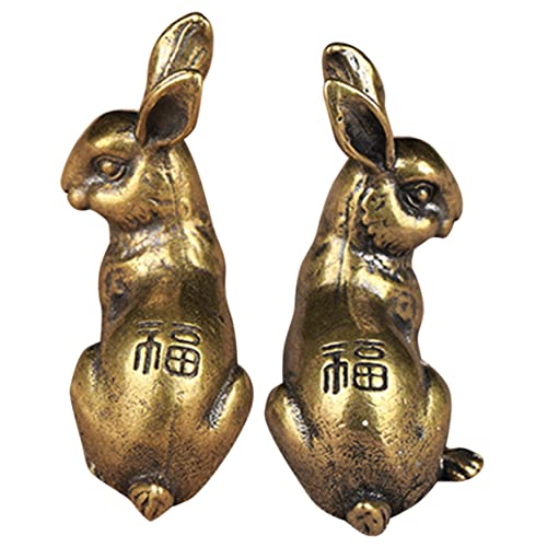 VINTORKY Bronze-Ornament-Set Heimdekor-statuen Für Tisch Und Garten von VINTORKY