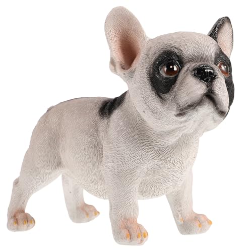 VINTORKY Bulldog Ornamente Desktop Bulldog Statue Wohnkultur Garten Tier Statue VINTORKY Bulldog Ornamente Desktop Bulldog Statue Wohnkultur Garten Tier Statue von VINTORKY