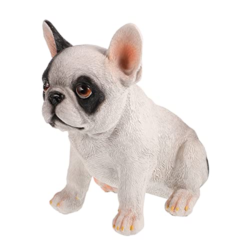 VINTORKY Bulldog-skulptur Dekoration Englische Bulldogge Figur Für Wohnzimmer Büro Haustier Kunstharz VINTORKY Bulldog-skulptur Dekoration Englische Bulldogge Figur Für Wohnzimmer Büro Haustier Kunstharz von VINTORKY