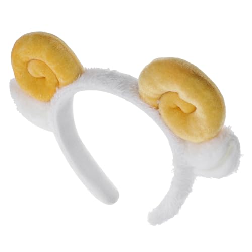 VINTORKY Schafshorn Stirnband Mit Schafsohren Haarreif Aus Stoff Kopfschmuck Haarband Für Gesichtsmasken Spa Und Sport Haltbar Und Lichtecht VINTORKY Schafshorn Stirnband Mit Schafsohren Haarreif Aus Stoff Kopfschmuck Haarband Für Gesichtsmasken Spa Und Sport Haltbar Und Lichtecht von VINTORKY