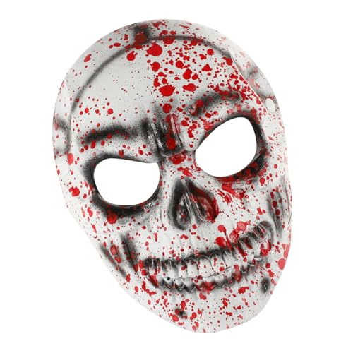 VINTORKY Halloween-Maske halloween horror halloween grusel halloweenkostüm horror maske halloween Halloween-Cosplay-Maske Masken-Cosplay Zombie-Maske Sanft bilden Augenbinde Mann Pu von VINTORKY