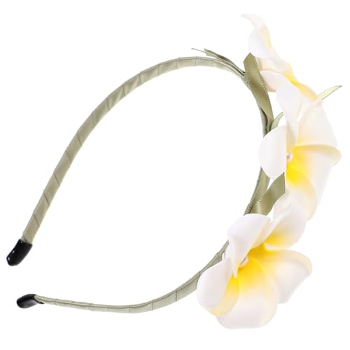 VINTORKY Hawaiianisches Plumeria Stirnband für Mädchen Dekoratives Blumen Stirnband aus Sicherem Material für Themenpartys und Geburtstagsfeiern Leicht und VINTORKY Hawaiianisches Plumeria Stirnband für Mädchen Dekoratives Blumen Stirnband aus Sicherem Material für Themenpartys und Geburtstagsfeiern Leicht und von VINTORKY