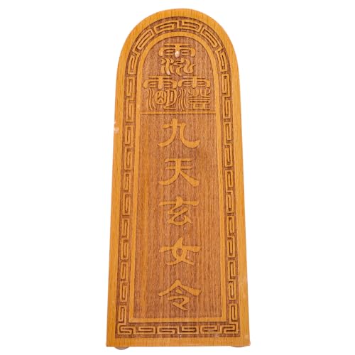 VINTORKY Holz Token Statue Handgefertigte Dekoration für Tisch Vielseitiger DIY Stempel mit Hochwertiger Verarbeitung für Taoistische Rituale und Kreative Projekte VINTORKY Holz Token Statue Handgefertigte Dekoration für Tisch Vielseitiger DIY Stempel mit Hochwertiger Verarbeitung für Taoistische Rituale und Kreative Projekte von VINTORKY