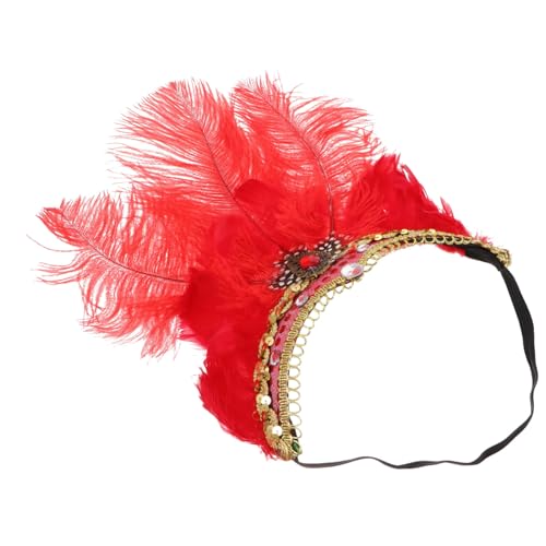 VINTORKY Kostüm Stirnband mit Federn für Mädchen Haaraccessoire für Partys und Tanzaufführungen und Auffälliges Design für Feiern Langlebig VINTORKY Kostüm Stirnband mit Federn für Mädchen Haaraccessoire für Partys und Tanzaufführungen und Auffälliges Design für Feiern Langlebig von VINTORKY