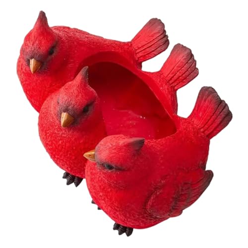VINTORKY Lebendige Hof Schmuck 3 Stücke Harz Vogel Ornamente Realistische Garten Vogel Decor VINTORKY Lebendige Hof Schmuck 3 Stücke Harz Vogel Ornamente Realistische Garten Vogel Decor von VINTORKY