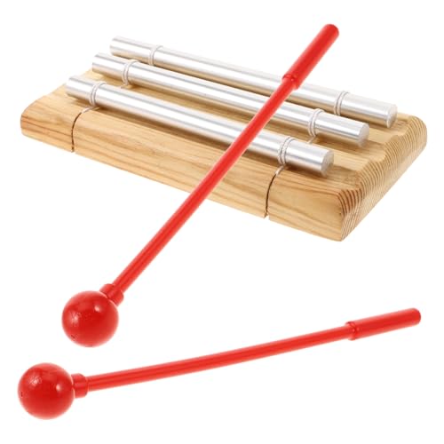 VINTORKY Meditationsglockenspiel Klangstäben für Unterricht Yoga und Hellbraun Sicher für Fördert Musikalisches Lernen VINTORKY Meditationsglockenspiel Klangstäben für Unterricht Yoga und Hellbraun Sicher für Fördert Musikalisches Lernen von VINTORKY