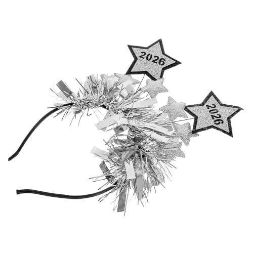 VINTORKY Neujahrs-kopfschmuck: Abschluss-stirnband Der Klasse 2025, Frohe Weihnachten, Krone, Neujahrs-haarreif, Kopfschmuck, Weihnachtsfeier, Kopfschmuck, Silber VINTORKY Neujahrs-kopfschmuck: Abschluss-stirnband Der Klasse 2025, Frohe Weihnachten, Krone, Neujahrs-haarreif, Kopfschmuck, Weihnachtsfeier, Kopfschmuck, Silber von VINTORKY
